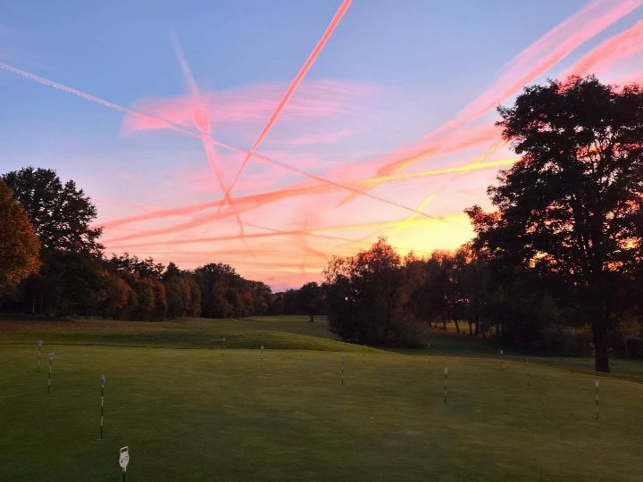 Fantastische Sonnenuntergänge im GCG 😍⛳️ #sunset #golf #beautiful #nature #golflife